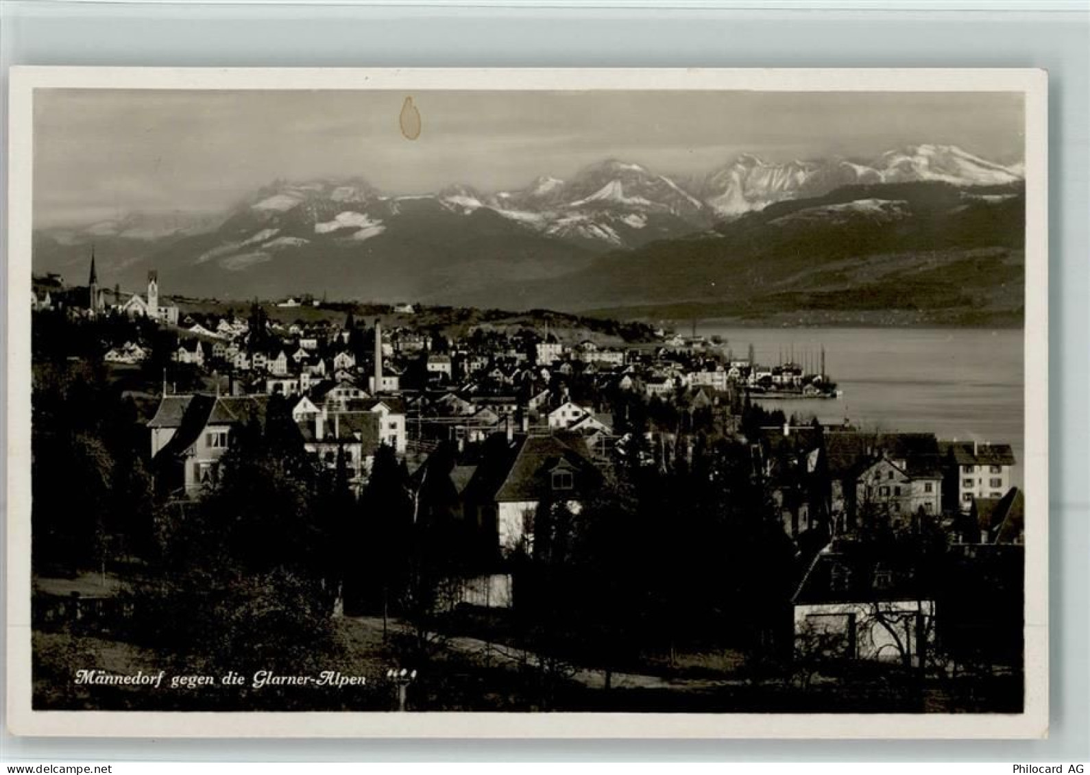 8708 Männedorf - Männedorf gegen die Glarner-Alpen - 13109834