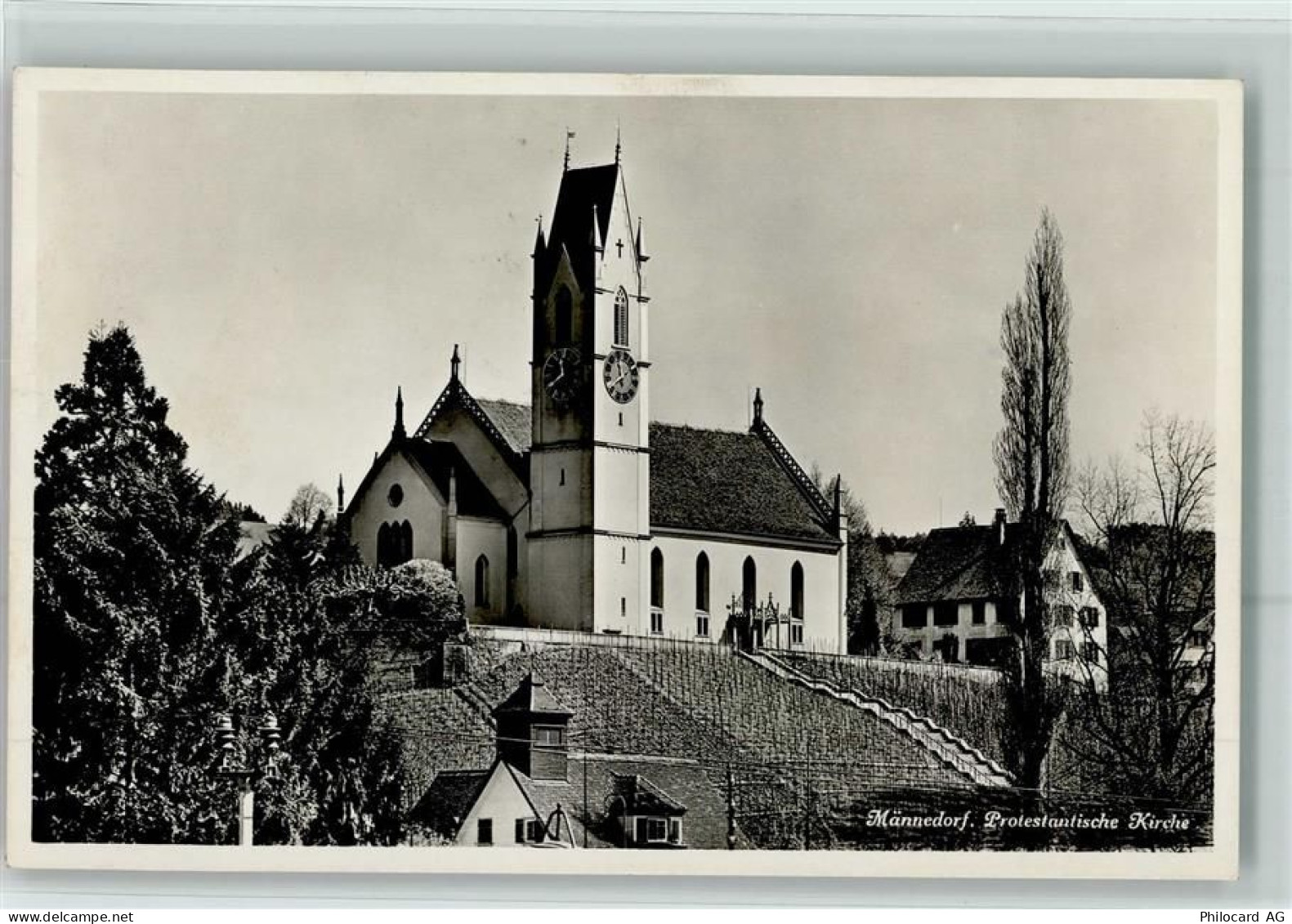 8708 Männedorf - Protest. Kirche - 13109840