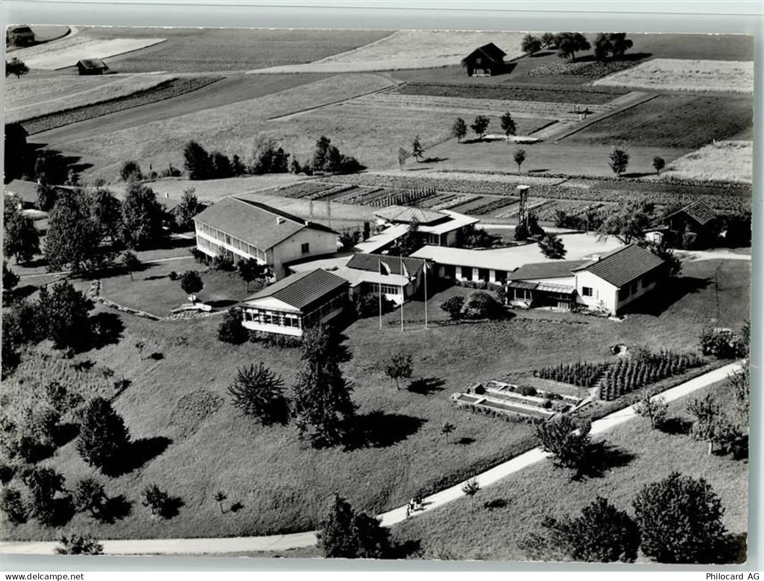 8708 Männedorf - Reformiert heimstätte Boldern-Männedorf Flugaufnahme - 10197993