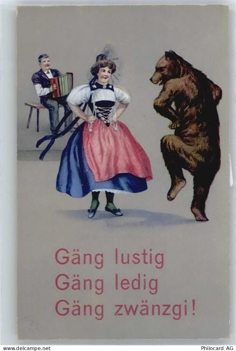 8708 Männedorf - Trachten, Tanzbär - 50739717