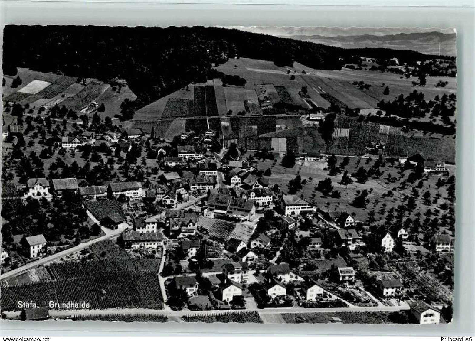 8712 Stäfa - Fliegeraufnahme Grundhalde - 13100356