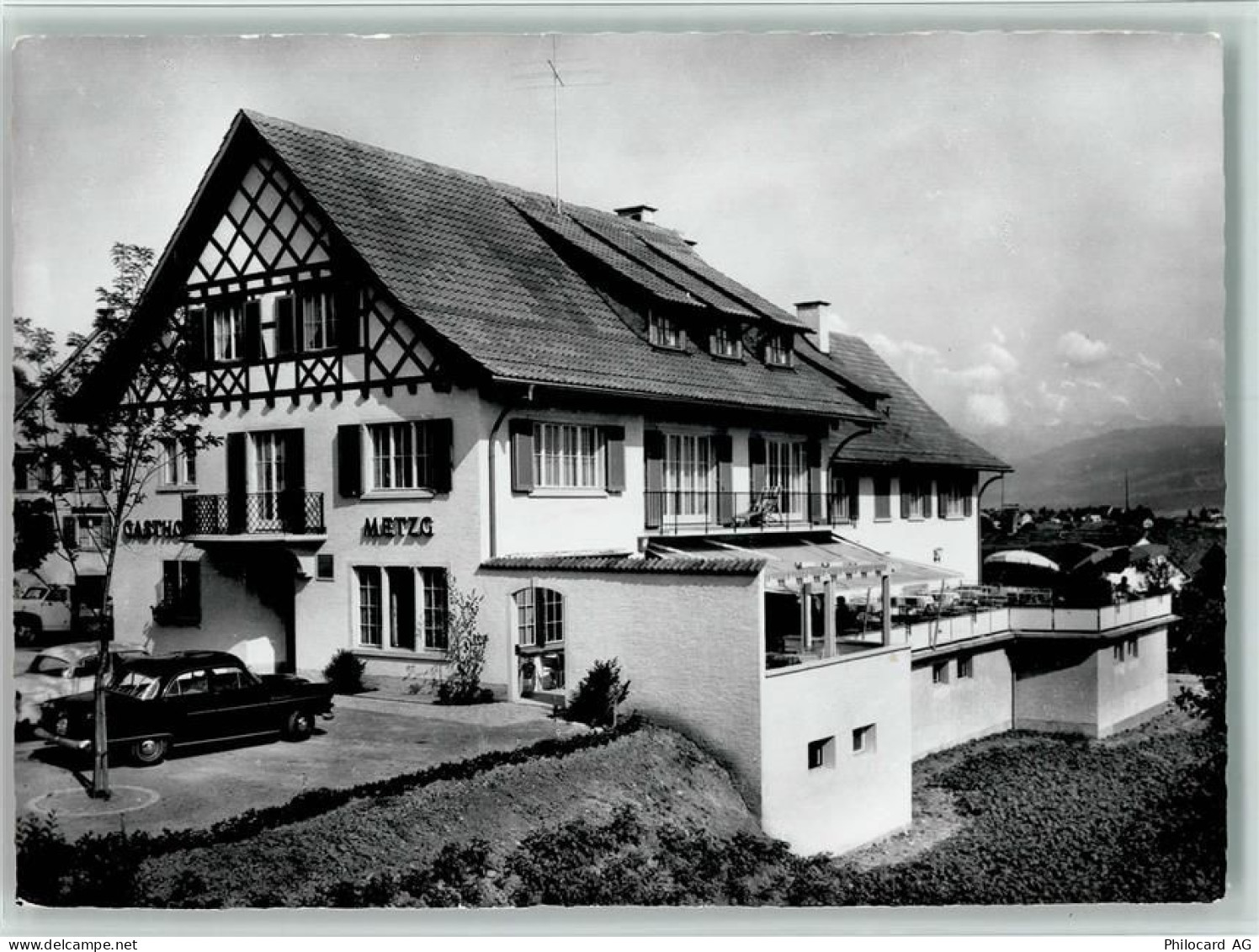 8712 Stäfa - Gasthof und Metzgerei Famkilie M. Bachmann Grundhalde Oldti... - 13094545