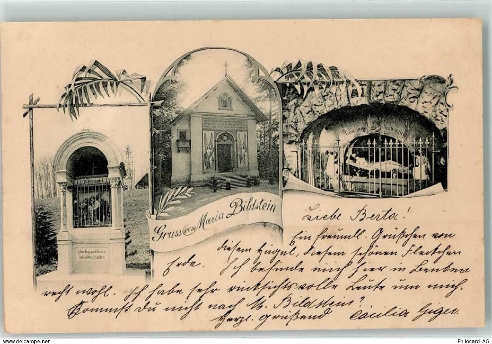 8717 Benken SG 1899 - Maria Bildstein - 10607731