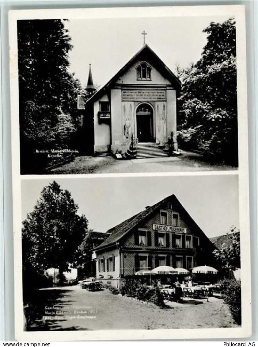 8717 Benken SG - Gasthaus zum Pilgerhaus 2-Bildkarte - 13094503