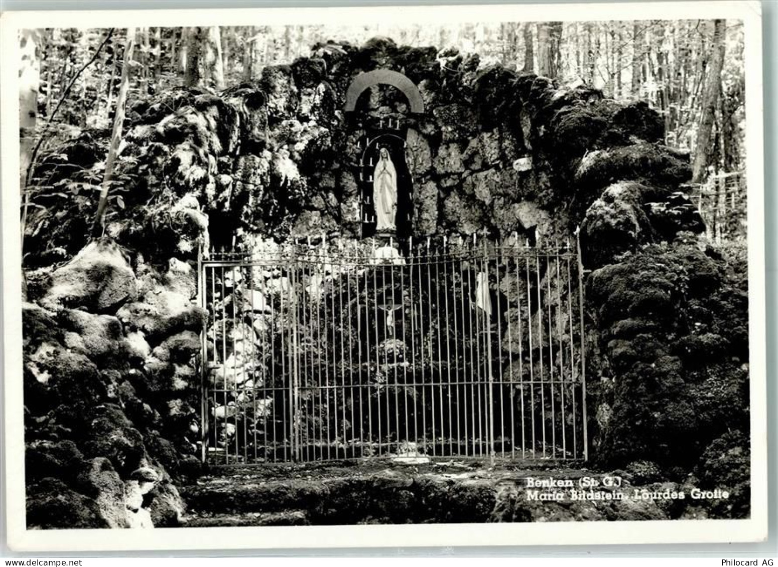 8717 Benken SG - Maria Bildstein Lourdes Grotte - 10282861