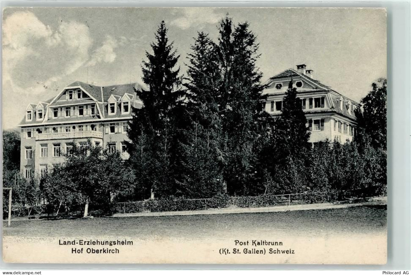 8722 Kaltbrunn 1909 - Land Erziehungsheim Hof Oberkirch - 10605615