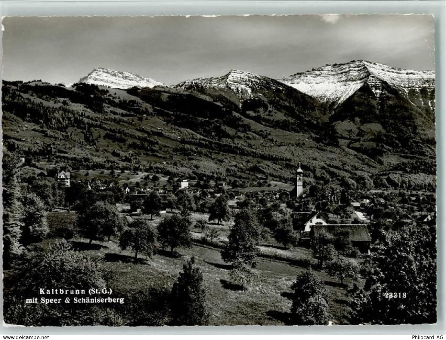 8722 Kaltbrunn - Speer Schäniserberg - 10158030