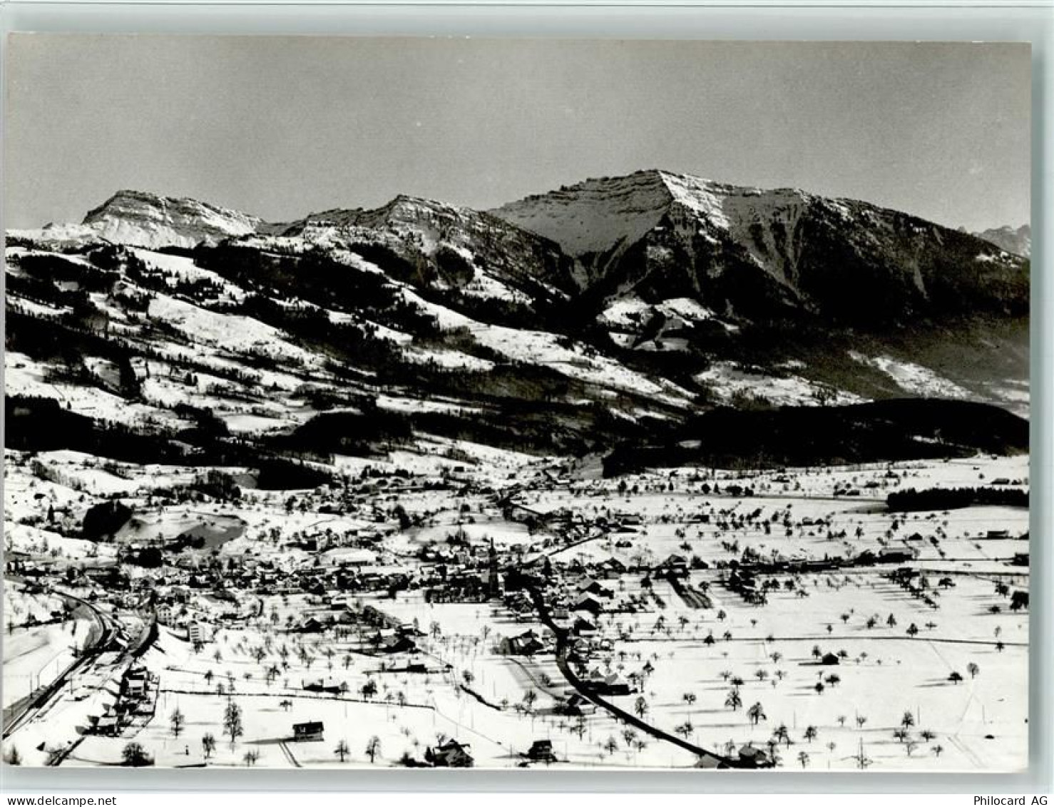 8722 Kaltbrunn - Winter Luftaufnahme - 10158715