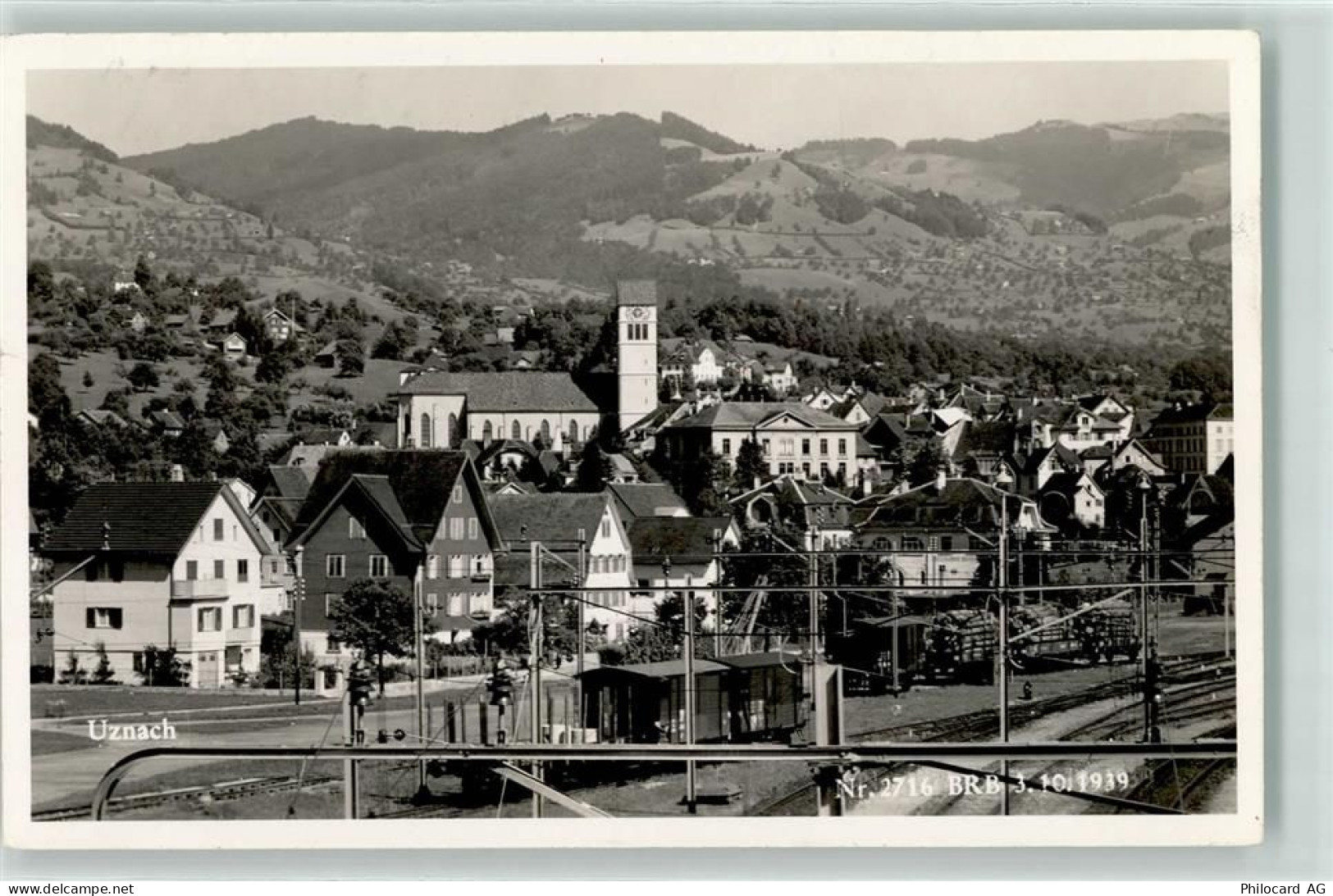 8730 Uznach - Bahnhof Eisenbahn - 13251811