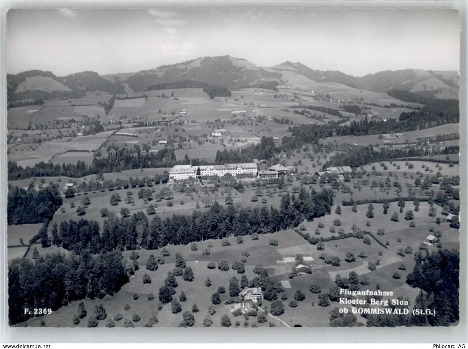 8737 Gommiswald - Fliegeraufnahme Kloster Berg Sion - 51714488