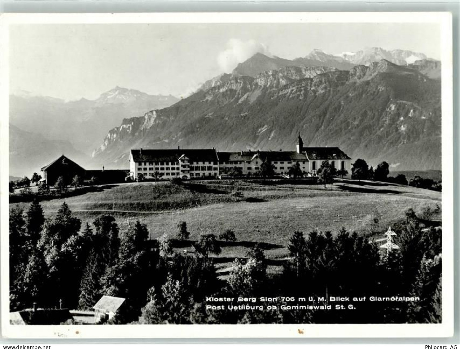8737 Gommiswald - Kloster Berg Sion - 39405171