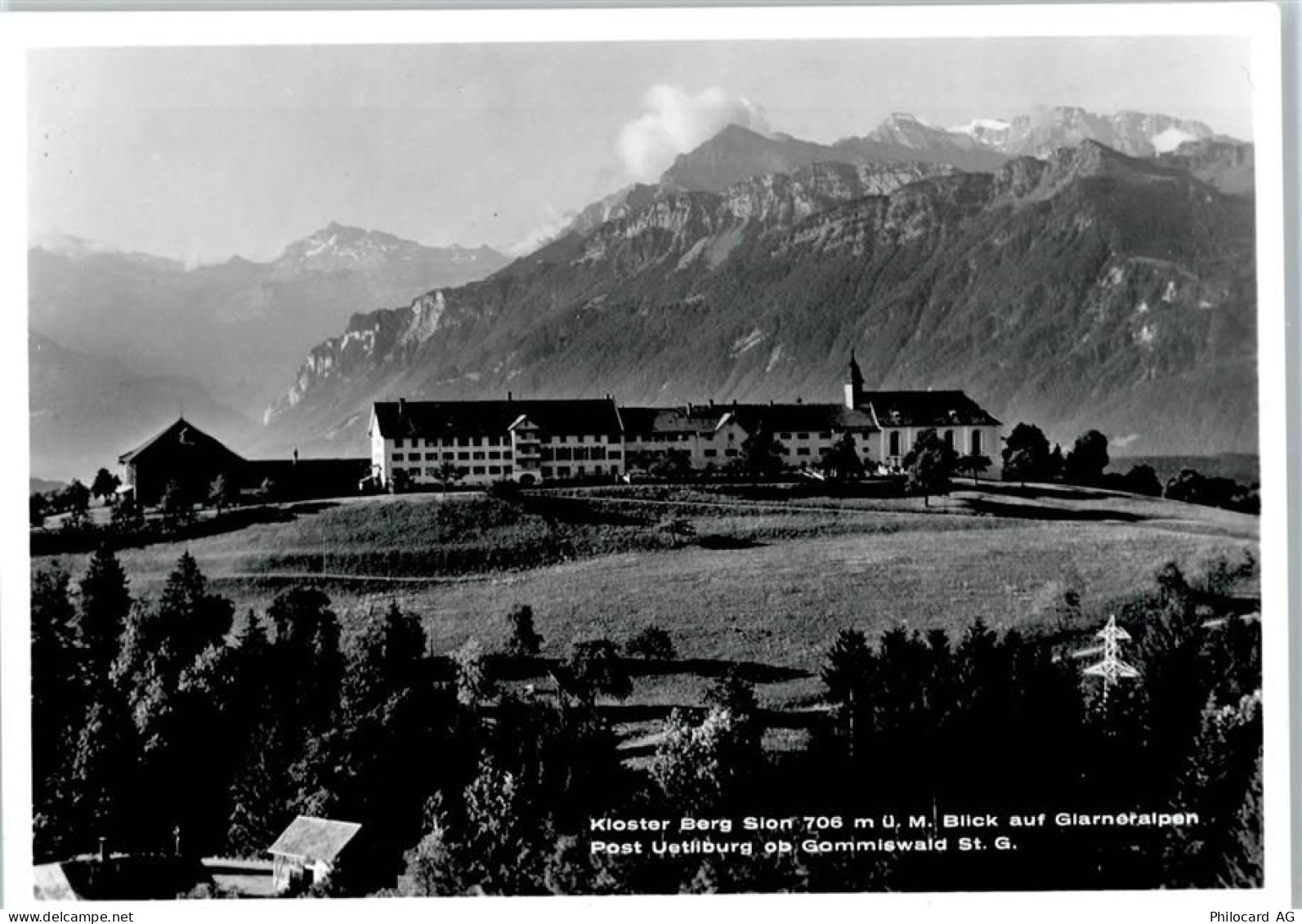 8737 Gommiswald - Kloster Berg Sion, Glaneralpen - 50746318