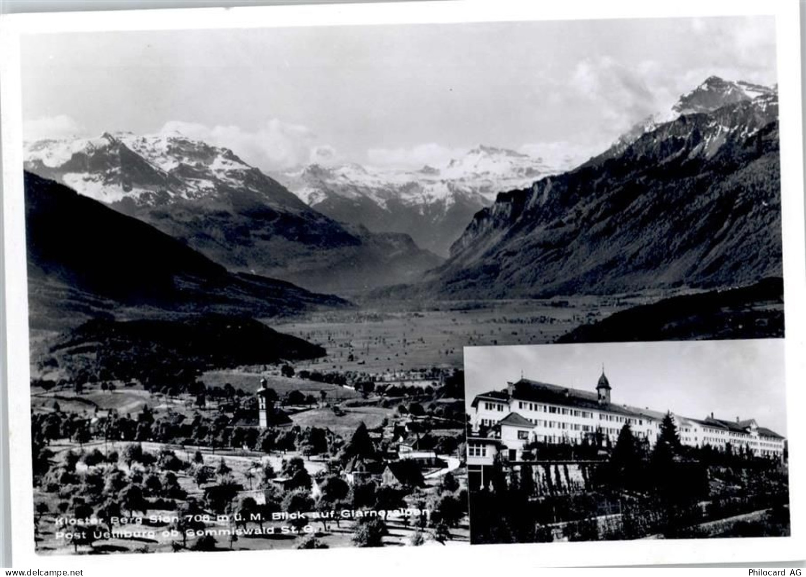 8737 Gommiswald - Kloster Berg Sion, Teilansicht - 50746824