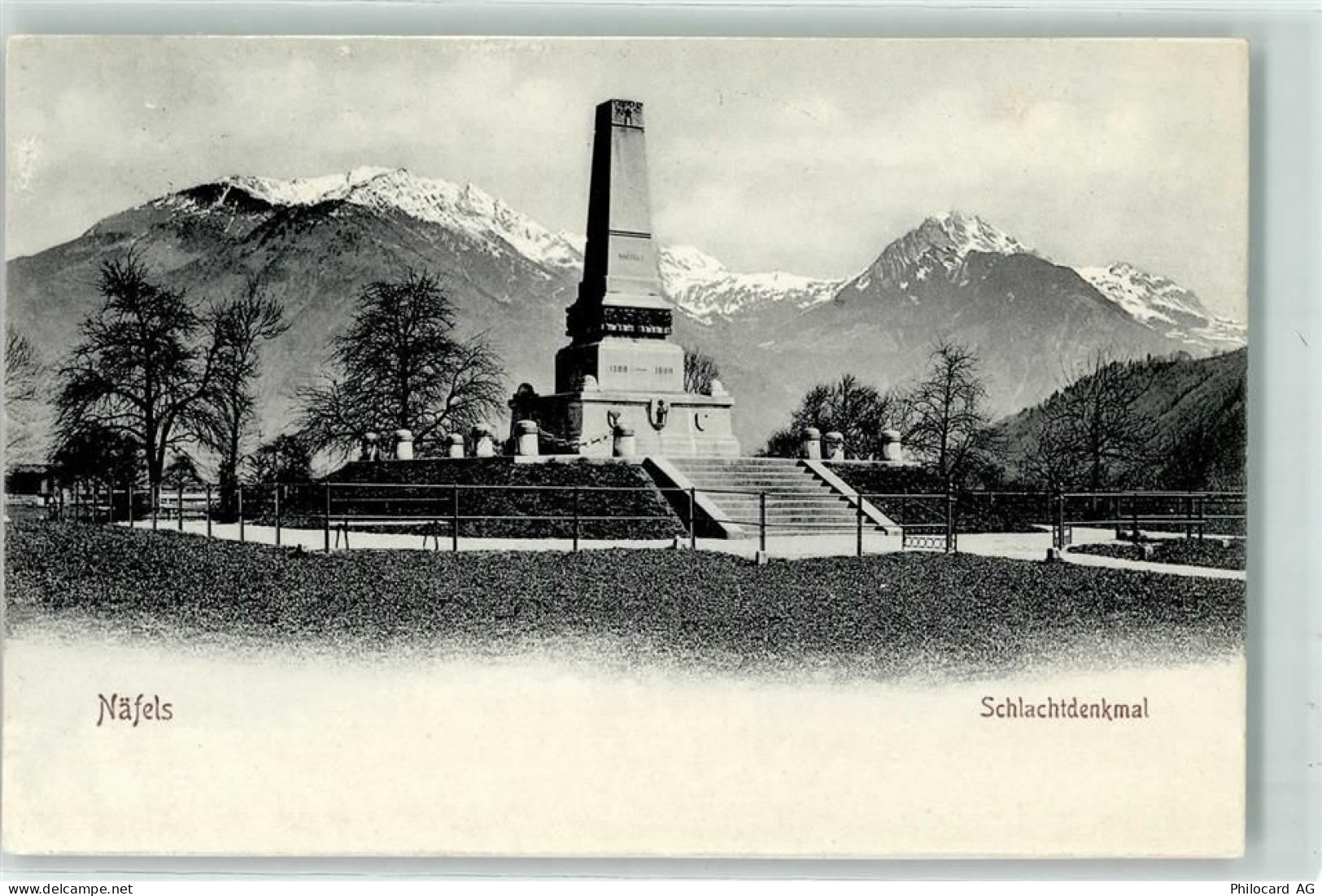 8752 Näfels 1906 - Denkmal - 10620167