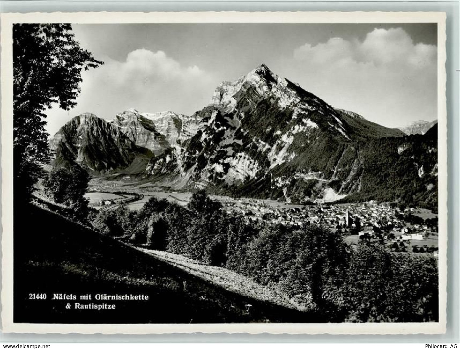 8752 Näfels - mit Glärnischkette und Rautispitze - 11089093