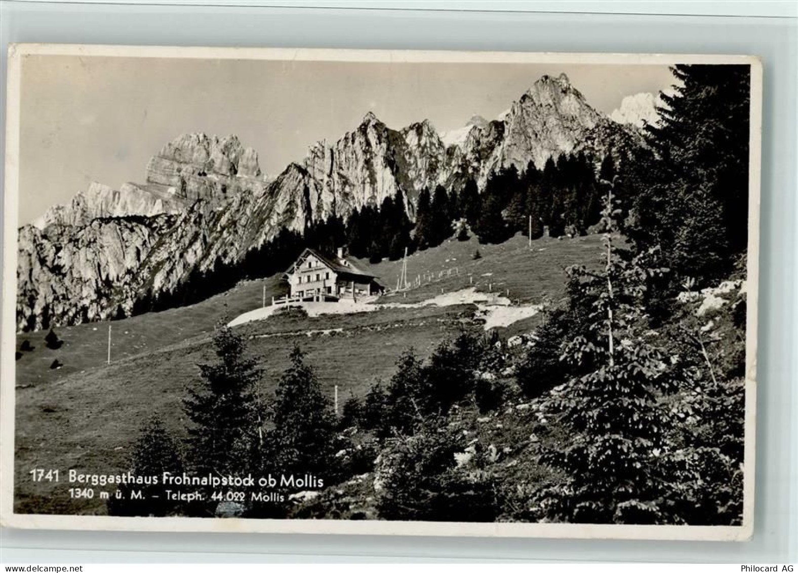 8753 Mollis - Berggasthaus Frohnalpstock ob Mollis - 11062446