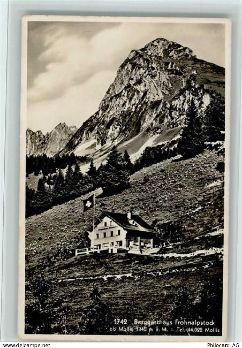 8753 Mollis - Berggasthaus Frohnalpstock ob Mollis - 11063092