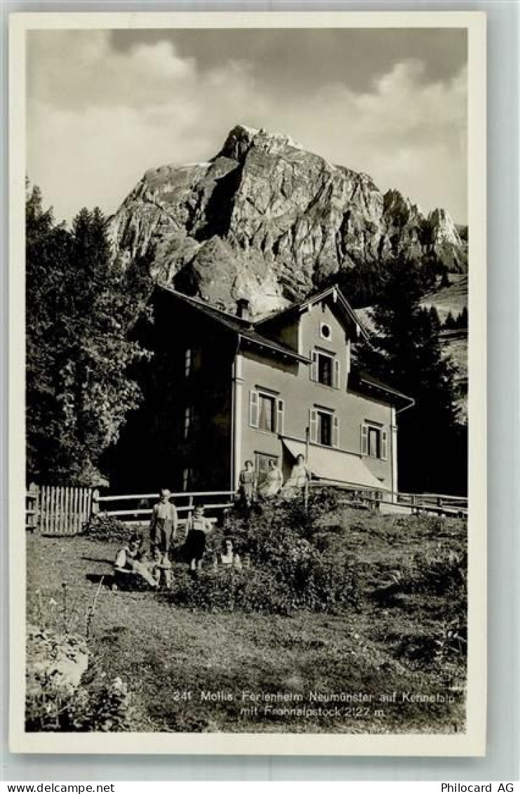 8753 Mollis Foto AK Pension Neumünster - 13307357
