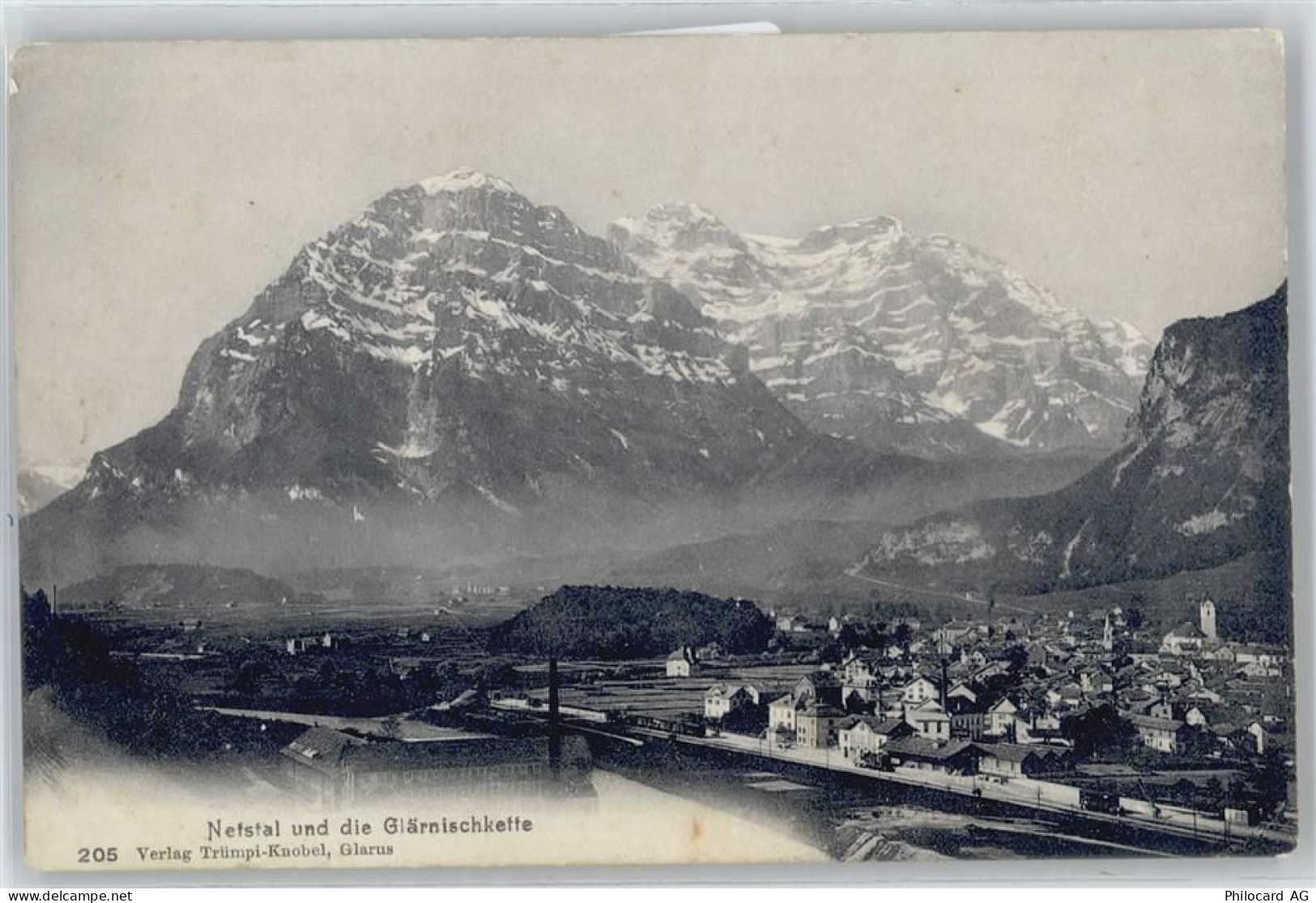 8754 Netstal Gebrauchsspuren Glärnischkette - 50737497