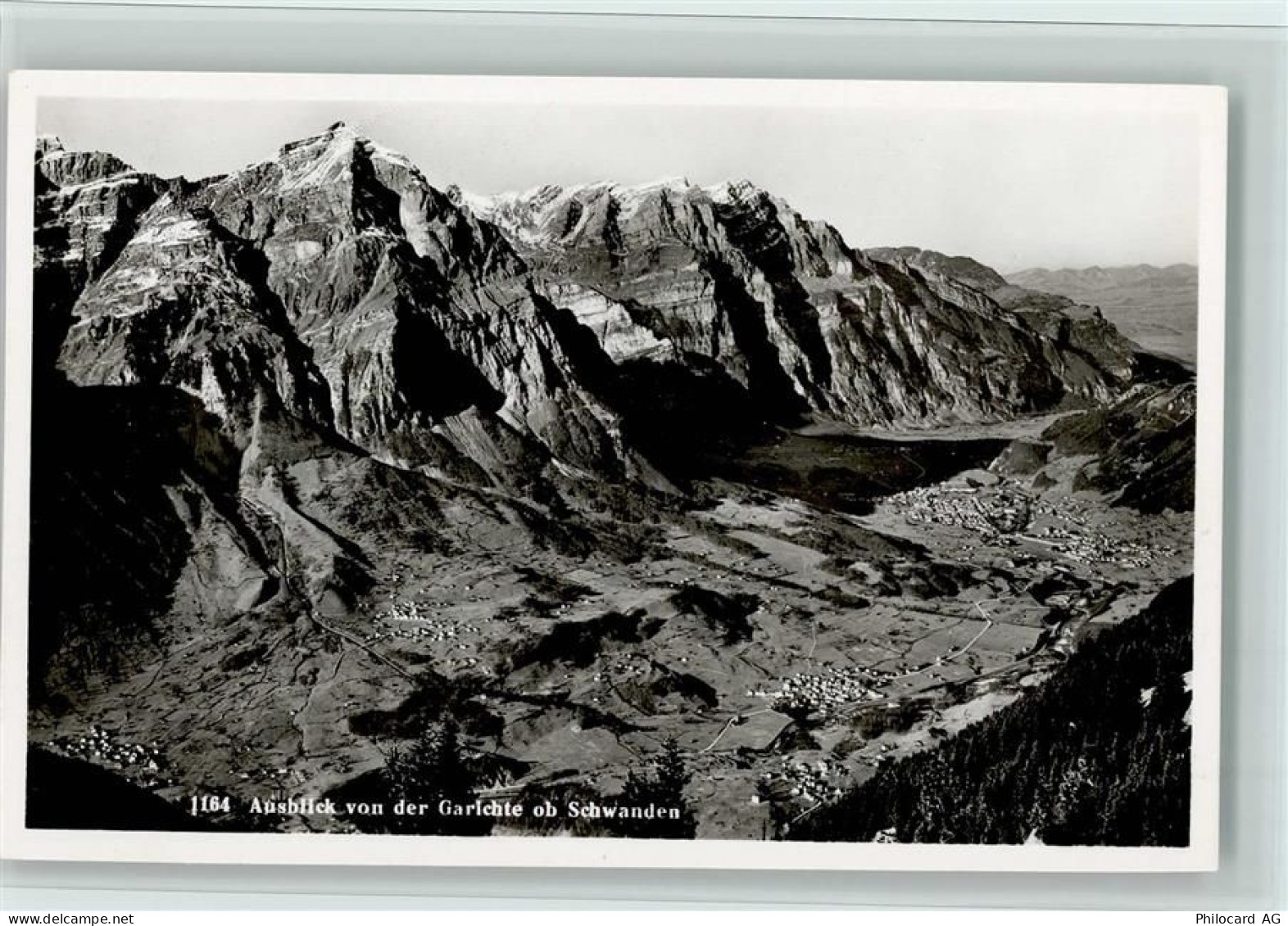 8762 Schwanden GL - Ausblick von der Garichte ob Schwanden - 11062406