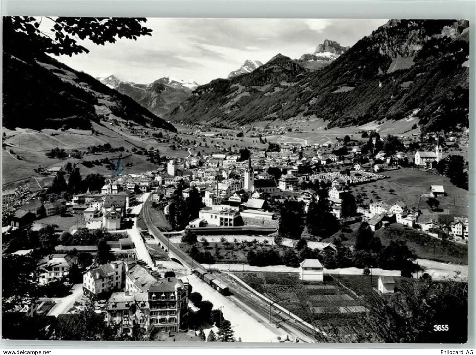 8762 Schwanden GL - Fliegeraufnahme - 10446516