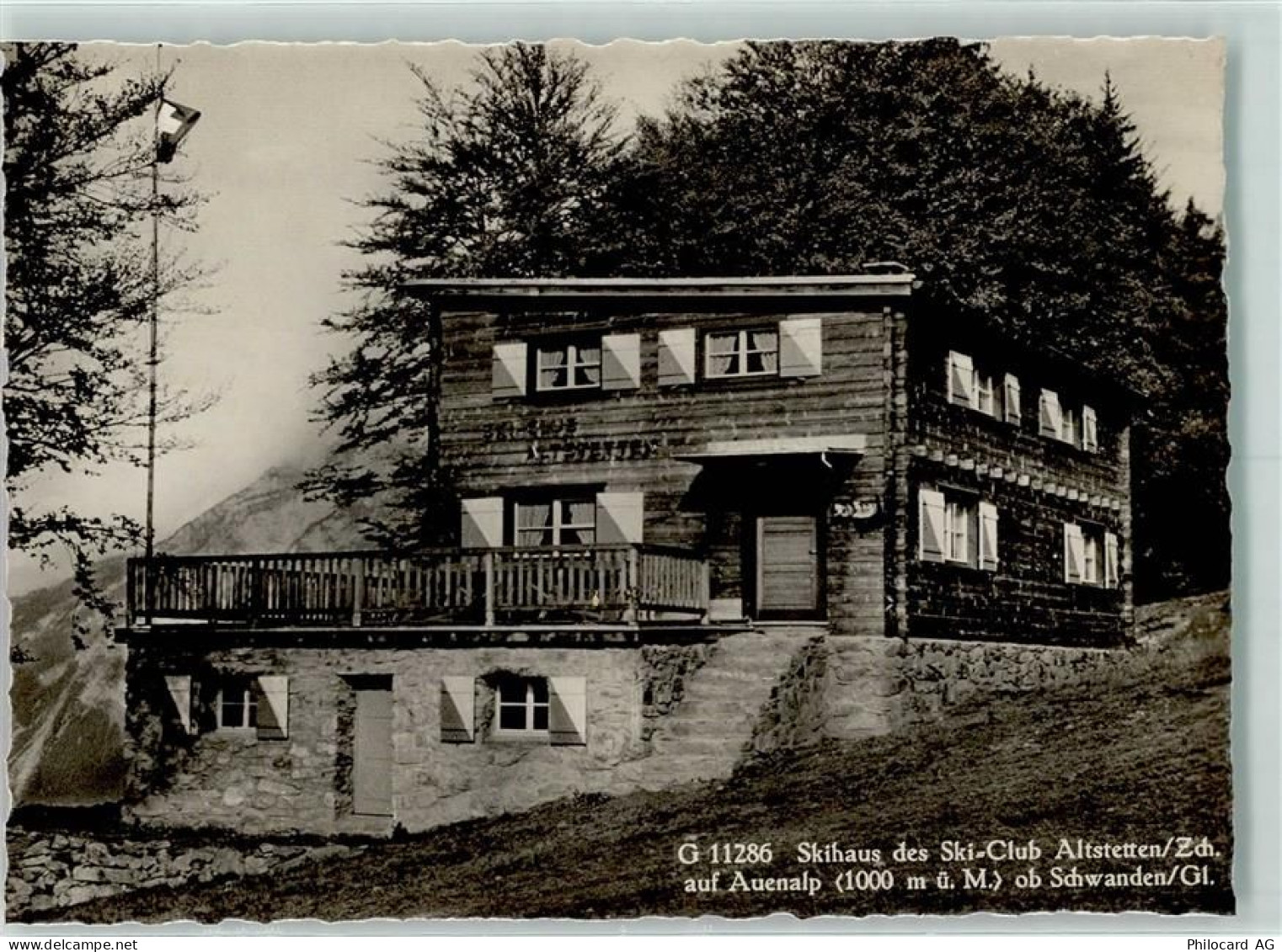 8762 Schwanden GL - Skihaus des Ski-Club Altstetten auf Auenalp - 13145645