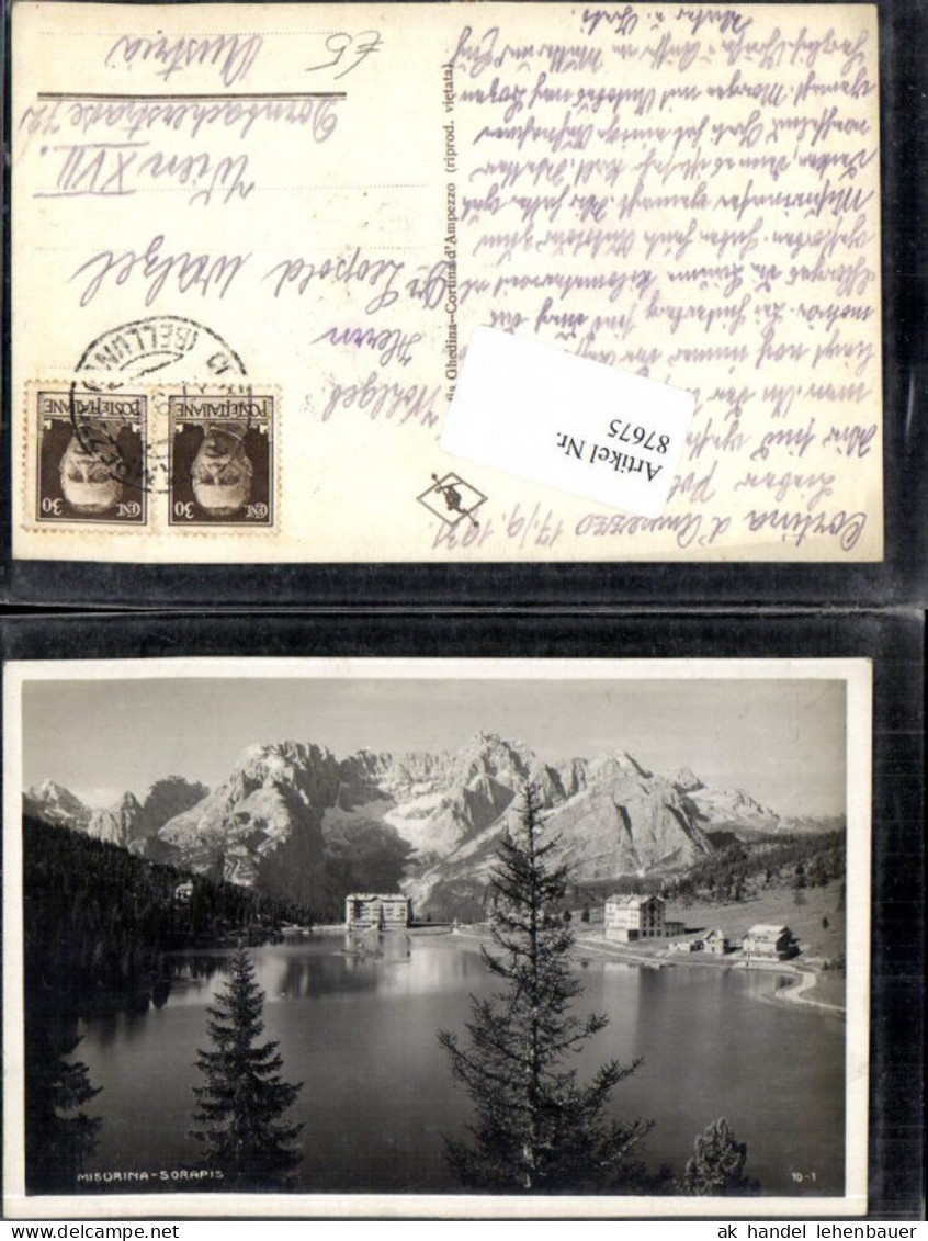 87675,Misurina Sorapis Misurinasee Friuli-Venezia-Giulia