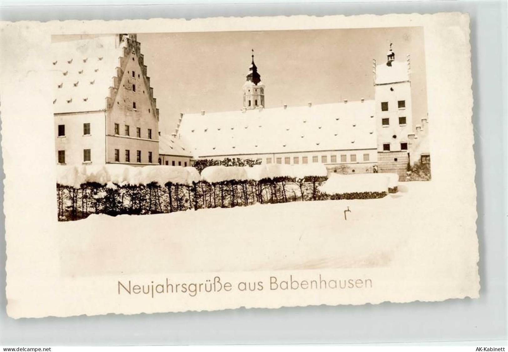 87727 W8943 Babenhausen , Schwab - Winter Fuggerschloss - 52123889