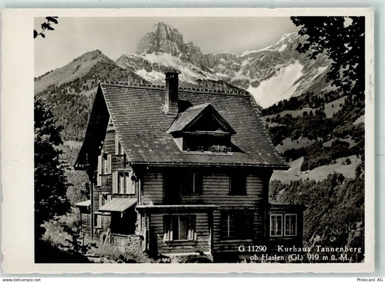 8773 Haslen GL Gebrauchsspuren Kurhaus Tannenberg - 13226778