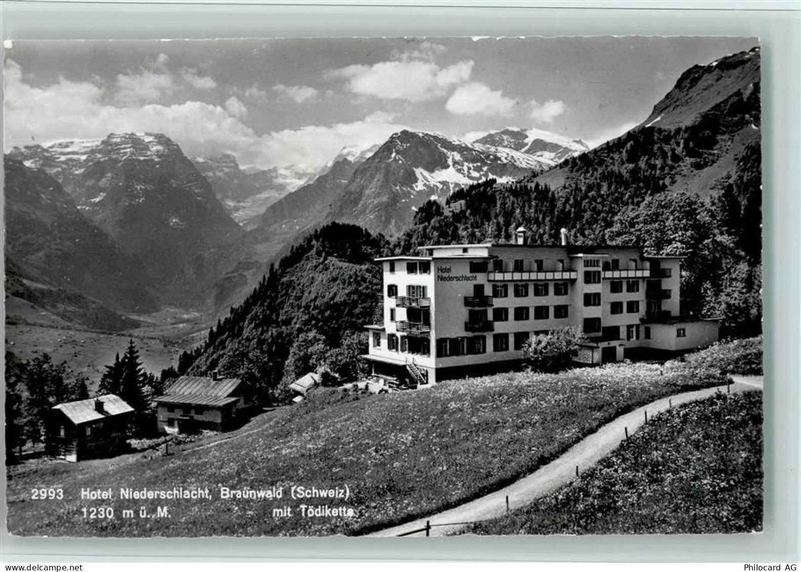8784 Braunwald - Hotel Niederschlacht Braunwald mit Tödikette - 11063122