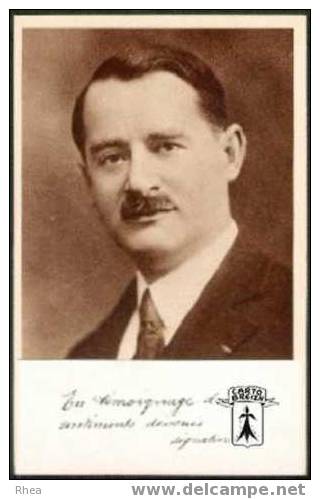 88 Bruyères - Elections Législatives (22 Avril 1928)  GASTON ABOUT Député  né à Bruyères - carton