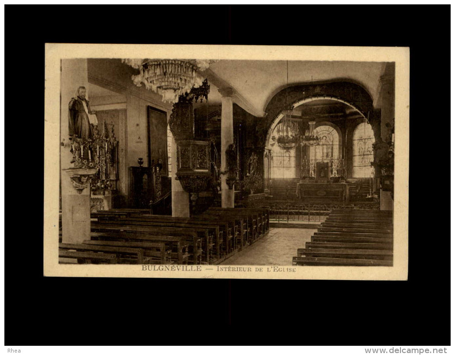 88 - BULGNEVILLE - intérieur église