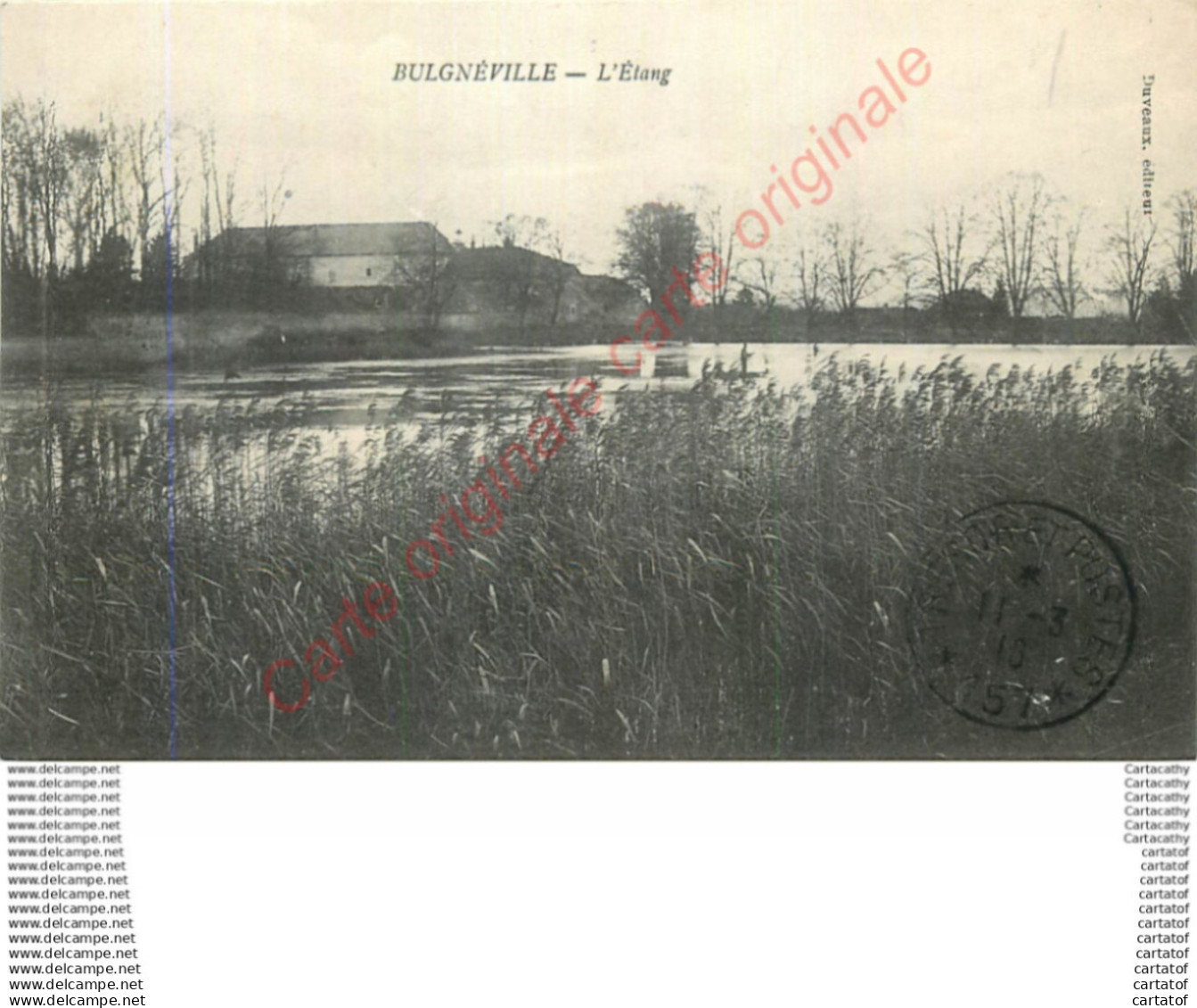 88.  BULGNEVILLE .  L'Etang .