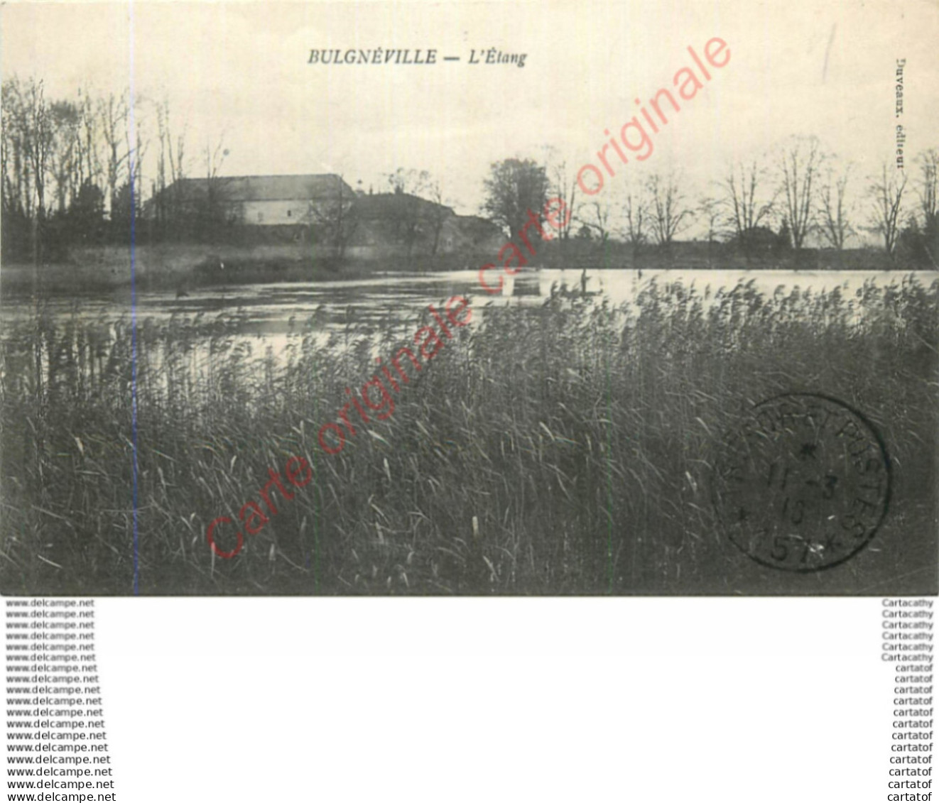 88.  BULGNEVILLE .  L'Etang .