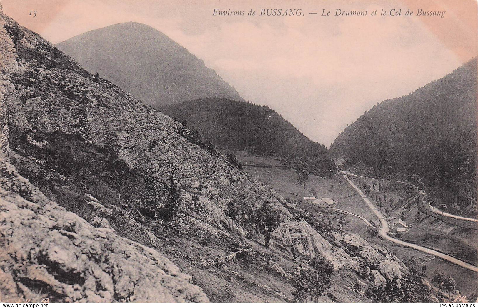 88 BUSSANG LE DRUMONT ET LE COL DE BUSSANG