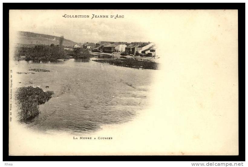 88 Coussey carte nuage meuse D88D K88118K C88118C RH061233