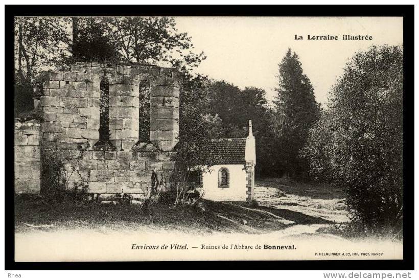 88 Darney abbaye ruine D88D K88124K C88124C RH061250