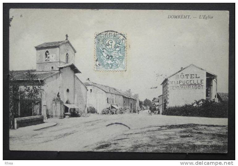 88 Domrémy-la-Pucelle eglise D88D K88118K C88154C RH046483