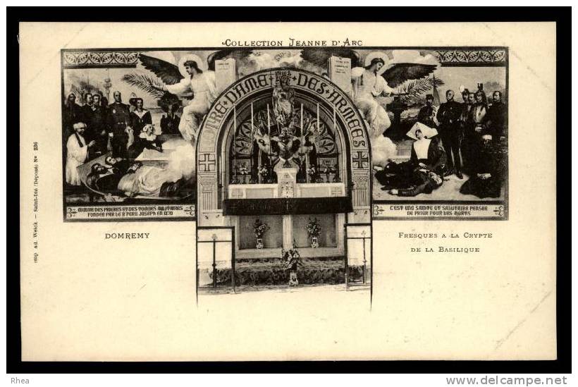 88 Domrémy-la-Pucelle jeanne d'arc D88D K88118K C88154C RH061258