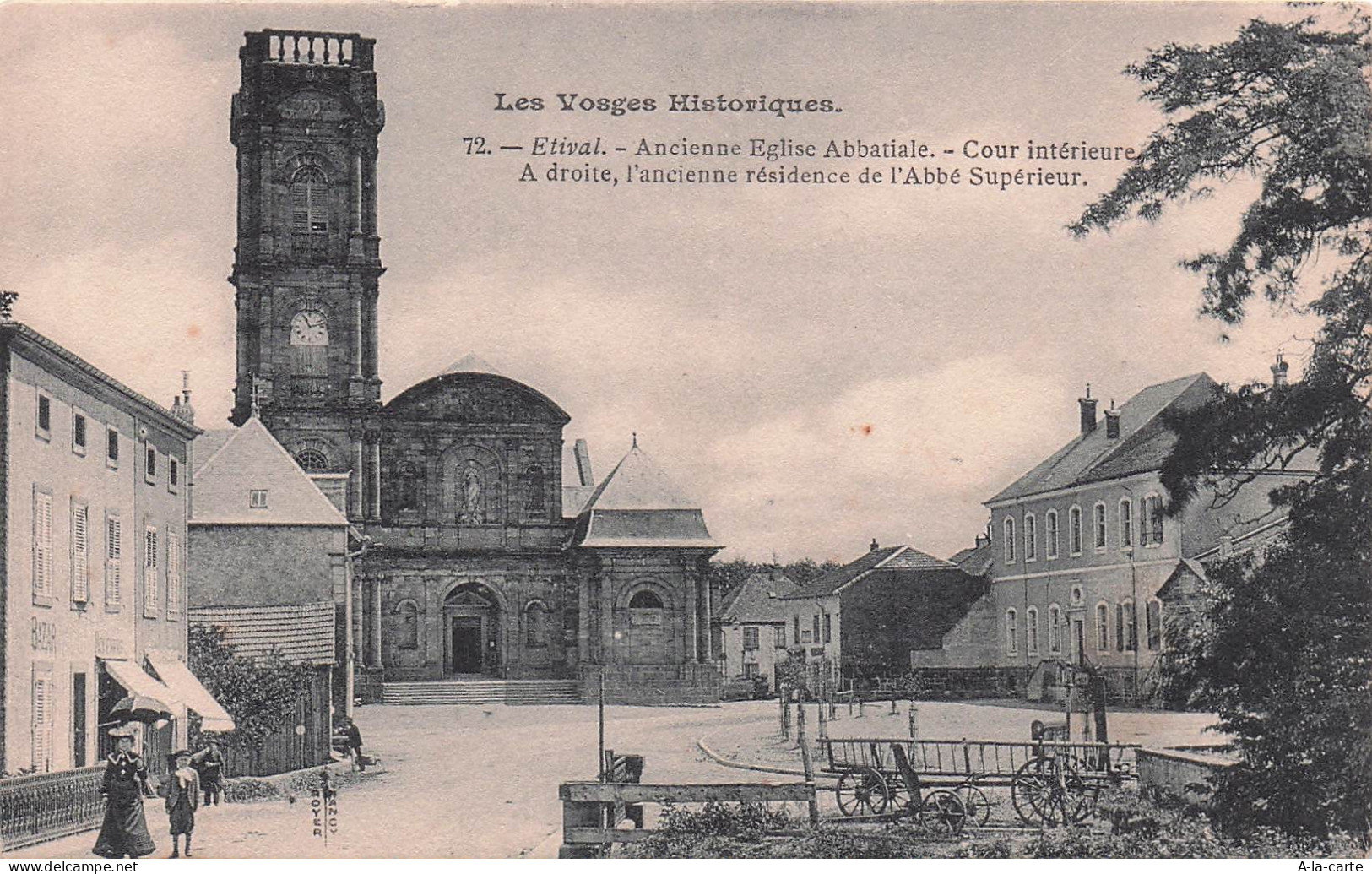 88 ETIVAL CLAIREFONTAINE ANCIENNE EGLISE ABBATIALE