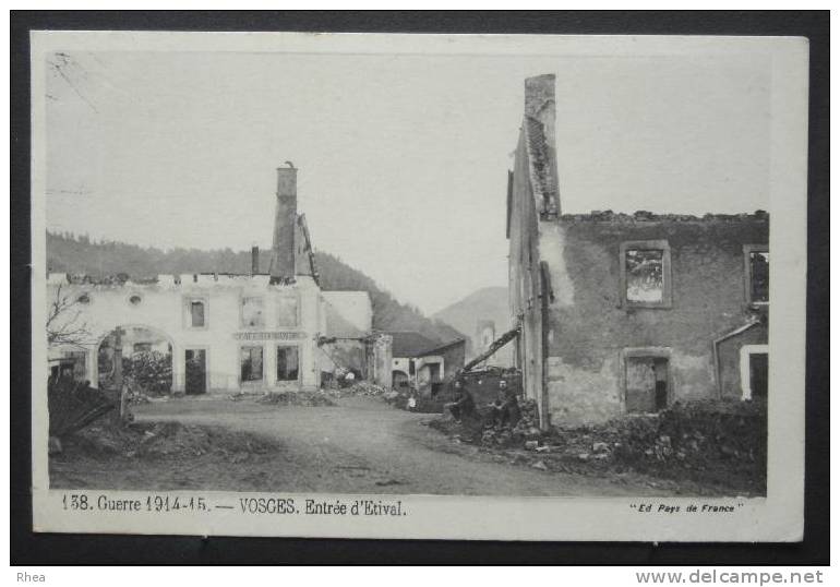 88 Étival-Clairefontaine ruine sépia D88D K88372K C88165C RH046507