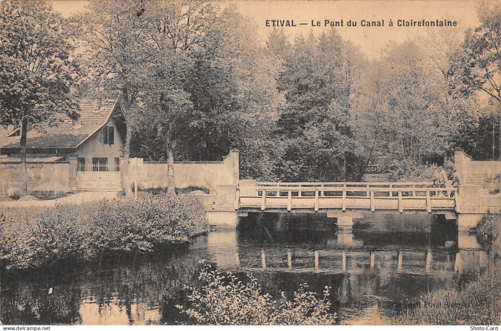 88 ETIVAL LE PONT DU CANAL A CLAIREFONTAINE