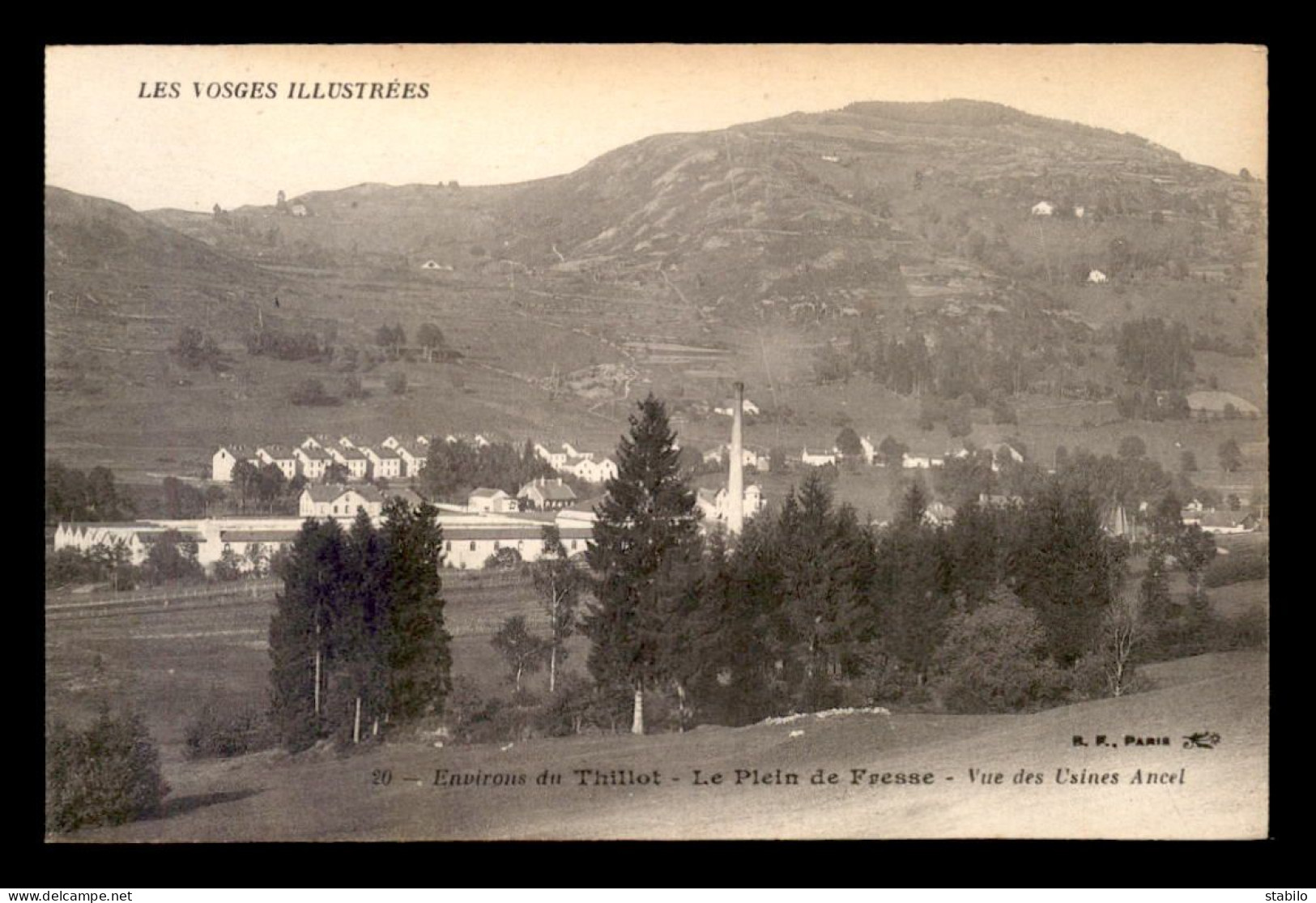 88 - FRESSE-SUR-MOSELLE - LE PLEIN DE FRESSE - VUE DES USINES ANCEL