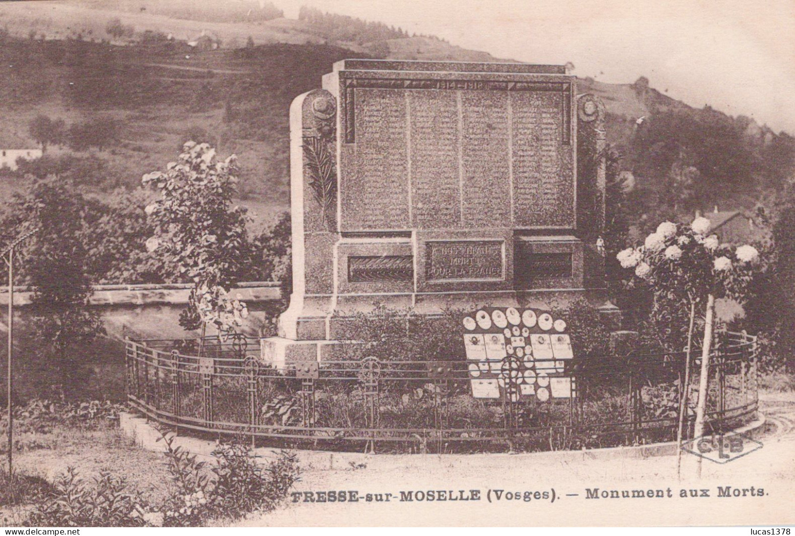88 / FRESSE SUR MOSELLE  / MONUMENT AUX MORTS