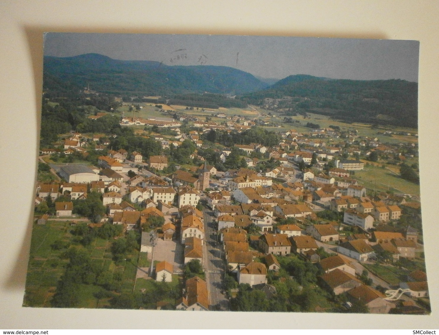 88 Granges sur Vologne, vue générale aérienne (GF1437)