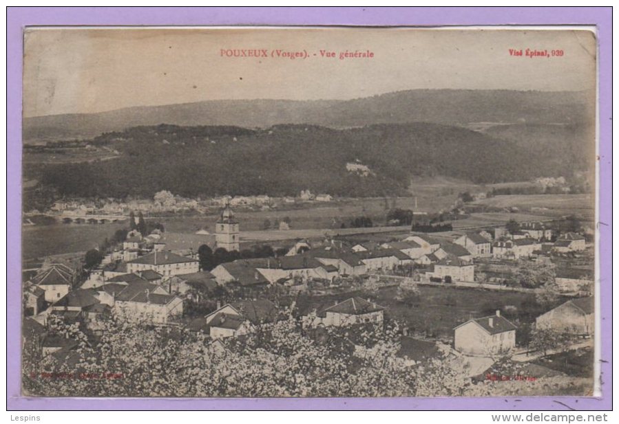 88 - POUXEUX --  Vue générale