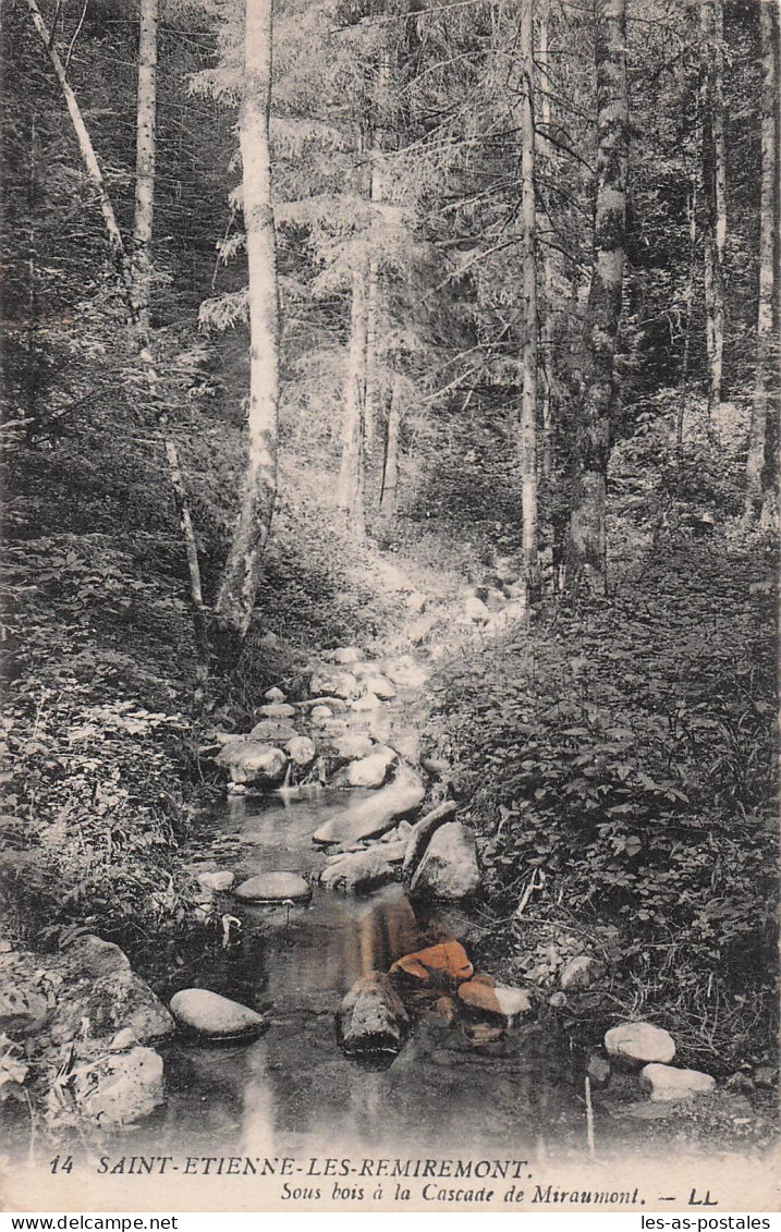 88 SAINT ETIENNE LES REMIREMONT CASCADE DE MIRAMONT