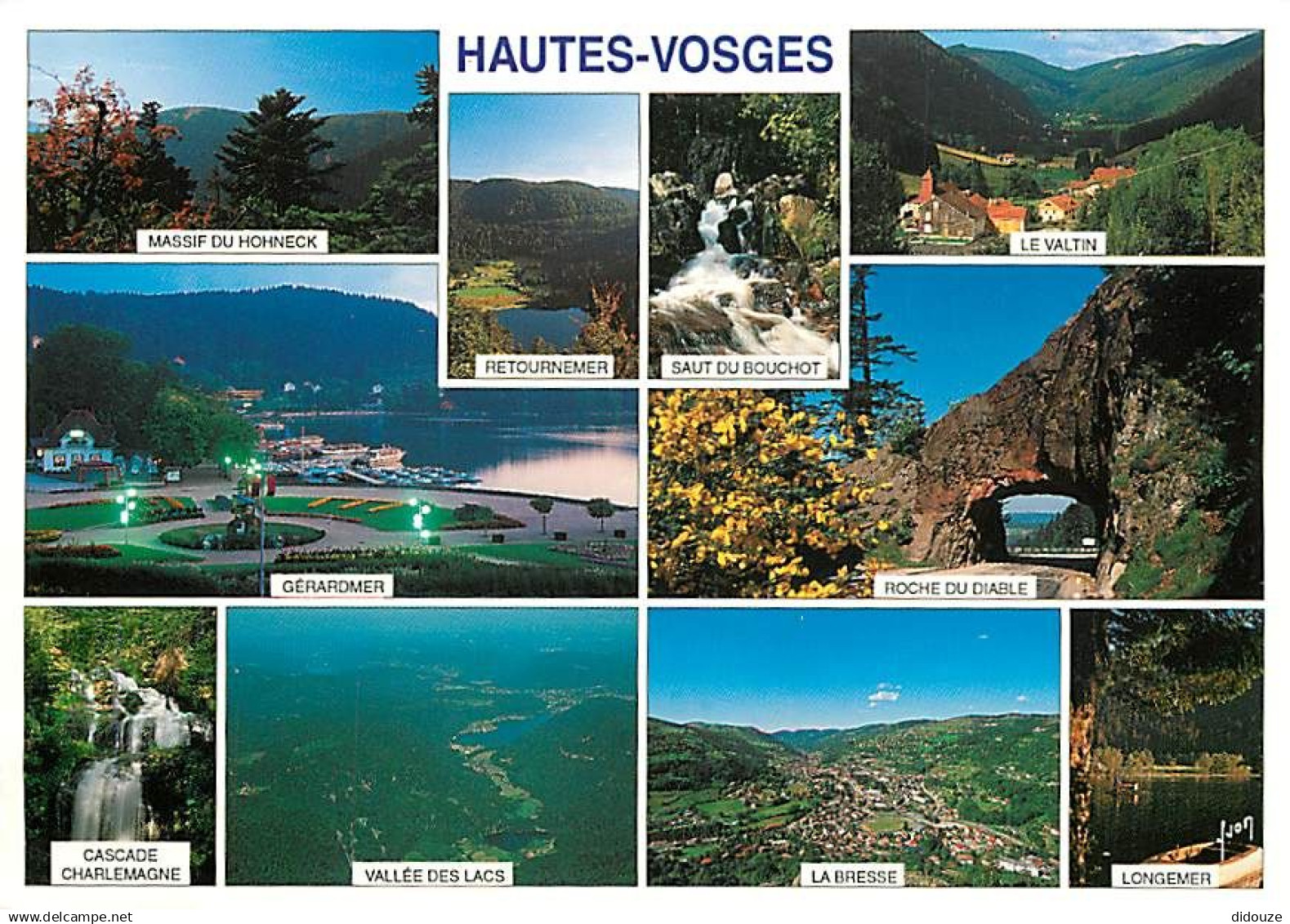 88 - Vosges - Les Hautes Vosges - Multivues - CPM - Voir Scans Recto-Verso