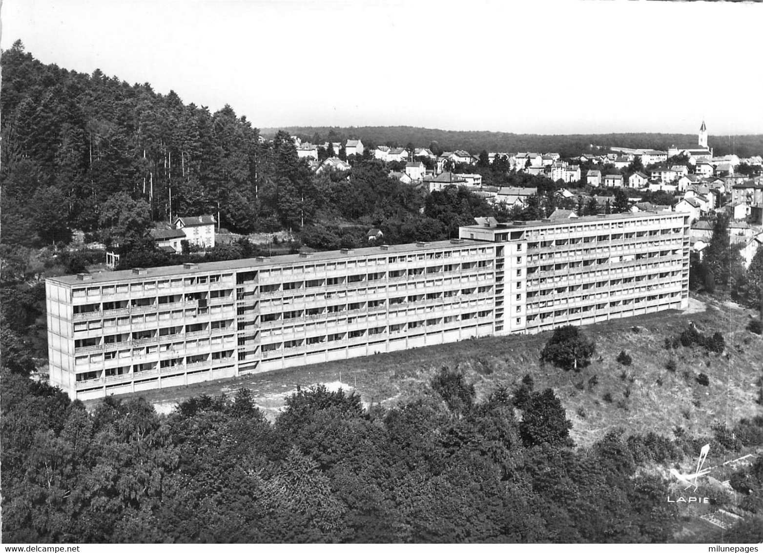 88 VOSGES Vue aérienne du groupe ELLEN HLM à CHANTRAINE