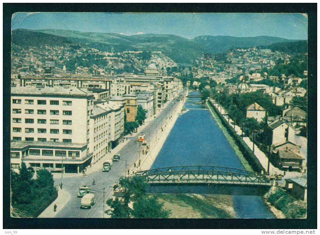 88007 / Sarajevo - Bosnia Bosnie Bosnien Herzegovine Herzegowina Erzegovina Herzegovina USED 1962 - 30 TO Bulgaria